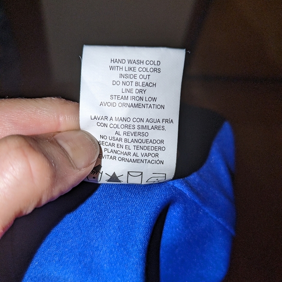 Blue dress amazing beading size s - Picture 9 of 12